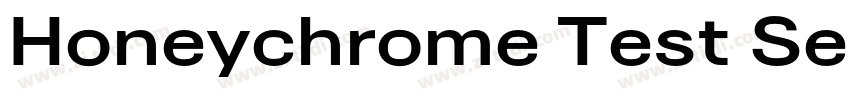 Honeychrome Test Se字体转换